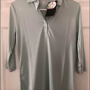 NWT Moheen Golf Apparel Women's Activewear Top Mint Green